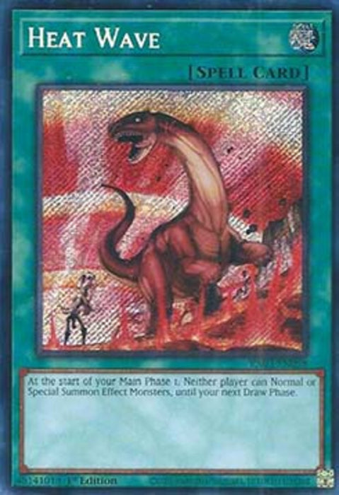 Heat Wave (V.3) RA03-EN058 Secret Rare Englisch
