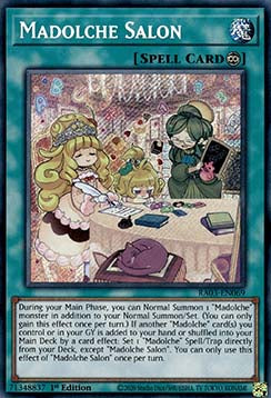 Madolche Salon (V.3) RA03-EN069 Secret Rare Englisch