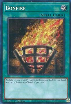 Bonfire (V.3) RA03-EN073 Secret Rare Englisch