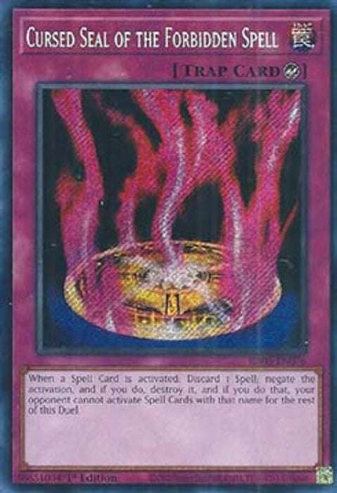 Cursed Seal of the Forbidden Spell (V.3) RA03-EN076 Secret Rare Englisch
