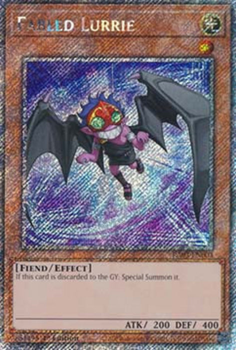 Fabled Lurrie (V.4) RA03-EN003 Platinum Secret Rare Englisch