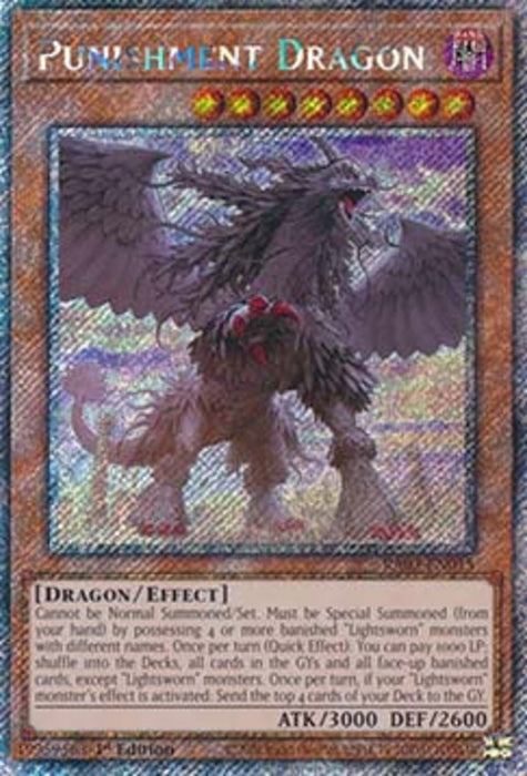 Punishment Dragon (V.4) RA03-EN015 Platinum Secret Rare Englisch