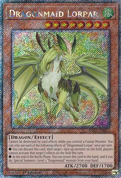 Dragonmaid Lorpar (V.4) RA03-EN022 Platinum Secret Rare Englisch