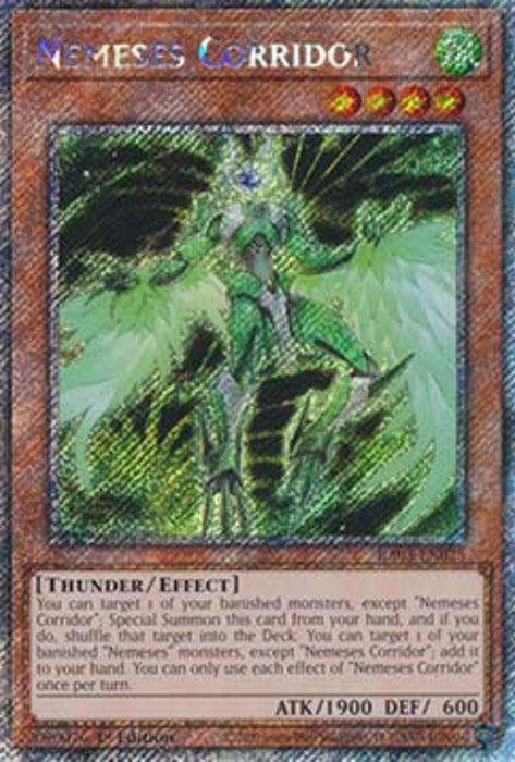 Nemeses Corridor (V.4) RA03-EN025 Platinum Secret Rare Englisch
