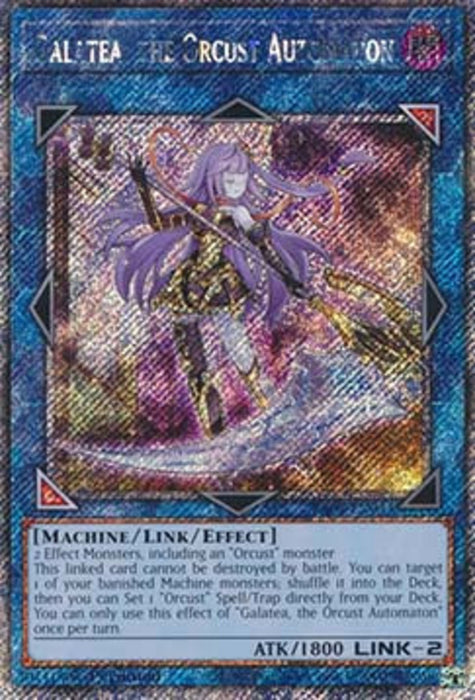 Galatea, the Orcust Automaton (V.4) RA03-EN044 Platinum Secret Rare Englisch