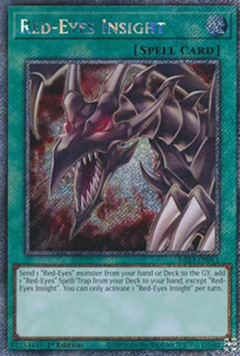 Red-Eyes Insight (V.4) RA03-EN061 Platinum Secret Rare Englisch