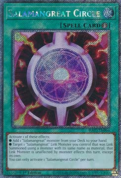 Salamangreat Circle (V.4) RA03-EN066 Platinum Secret Rare Englisch