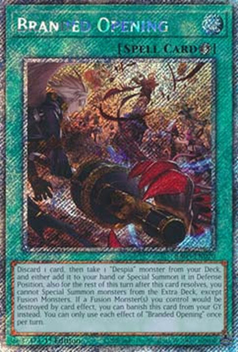 Branded Opening (V.4) RA03-EN070 Platinum Secret Rare Englisch