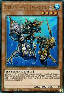 Atlantean Dragoons (V.7) RA03-EN006 Ultimate Rare Englisch