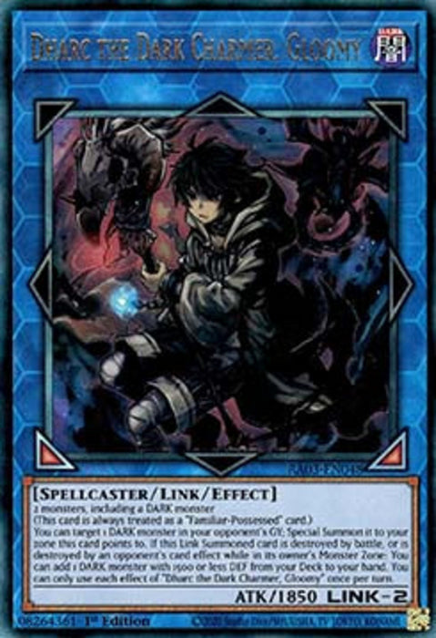 Dharc the Dark Charmer, Gloomy (V.7) RA03-EN048 Ultimate Rare Englisch
