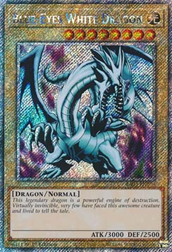 Blue-Eyes White Dragon (V.1) RA03-EN079 Platinum Secret Rare Englisch