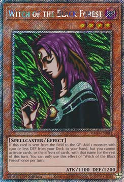 Witch of the Black Forest (V.1) RA03-EN091 Platinum Secret Rare Englisch