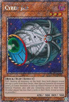 Cyber Jar (V.1) RA03-EN095 Platinum Secret Rare Englisch