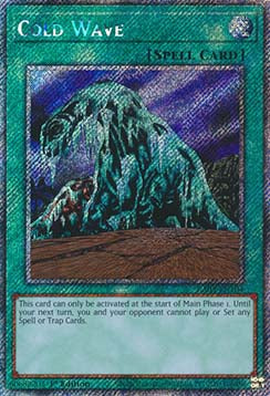 Cold Wave (V.1) RA03-EN104 Platinum Secret Rare Englisch