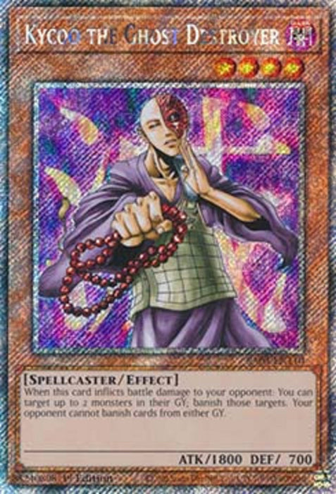 Kycoo the Ghost Destroyer (V.1) RA03-EN110 Platinum Secret Rare Englisch