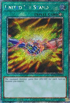 United We Stand (V.1) RA03-EN112 Platinum Secret Rare Englisch