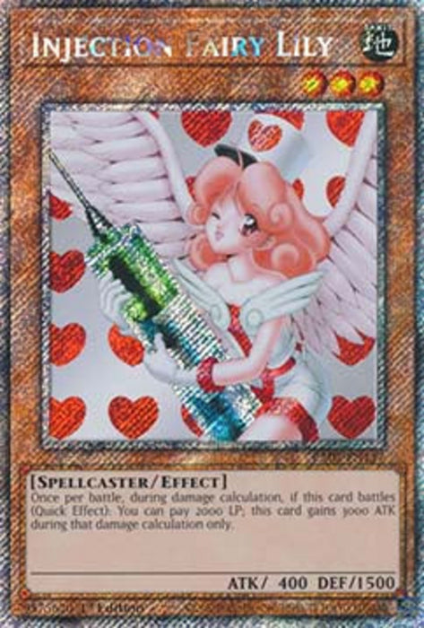 Injection Fairy Lily (V.1) RA03-EN117 Platinum Secret Rare Englisch