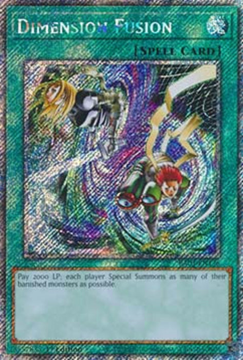 Dimension Fusion (V.1) RA03-EN136 Platinum Secret Rare Englisch