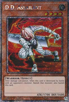 D.D. Assailant (V.1) RA03-EN141 Platinum Secret Rare Englisch