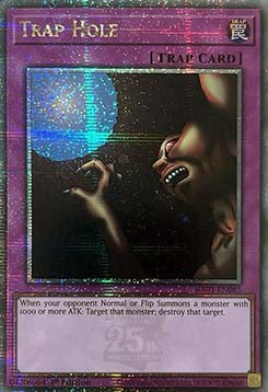 Trap Hole (V.2) RA03-EN085 Quarter Century Secret Rare Englisch