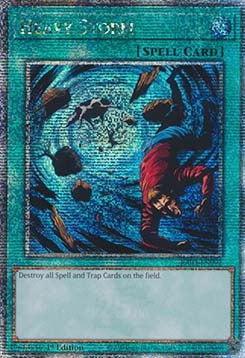 Heavy Storm (V.2) RA03-EN092 Quarter Century Secret Rare Englisch