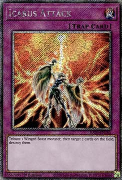 Icarus Attack (V.1) RA03-EN165 Platinum Secret Rare Englisch