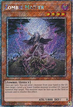 Zombie Master (V.1) RA03-EN185 Platinum Secret Rare Englisch