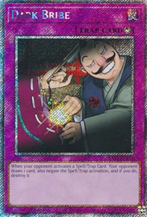 Dark Bribe (V.1) RA03-EN187 Platinum Secret Rare Englisch