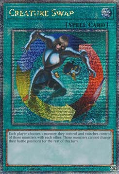 Creature Swap (V.2) RA03-EN120 Quarter Century Secret Rare Englisch