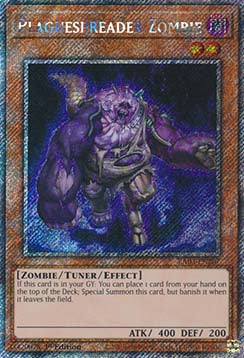 Plaguespreader Zombie (V.1) RA03-EN207 Platinum Secret Rare Englisch