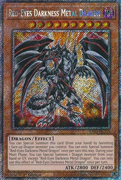 Red-Eyes Darkness Metal Dragon (V.1) RA03-EN212 Platinum Secret Rare Englisch