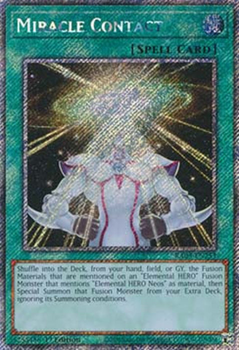 Miracle Contact (V.1) RA03-EN253 Platinum Secret Rare Englisch