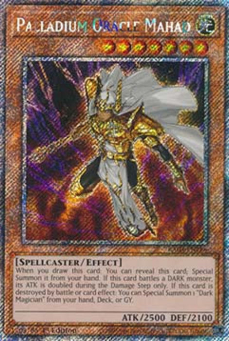 Palladium Oracle Mahad (V.1) RA03-EN266 Platinum Secret Rare Englisch