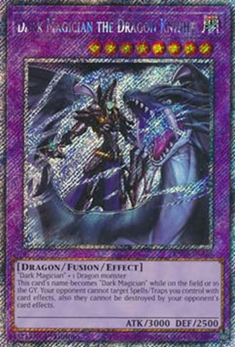 Dark Magician the Dragon Knight (V.1) RA03-EN268 Platinum Secret Rare Englisch