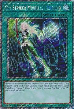 Sky Striker Mobilize - Engage! (V.1) RA03-EN269 Platinum Secret Rare Englisch