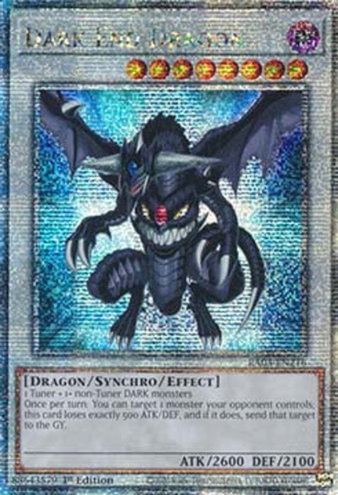Dark End Dragon (V.2) RA03-EN216 Quarter Century Secret Rare Englisch