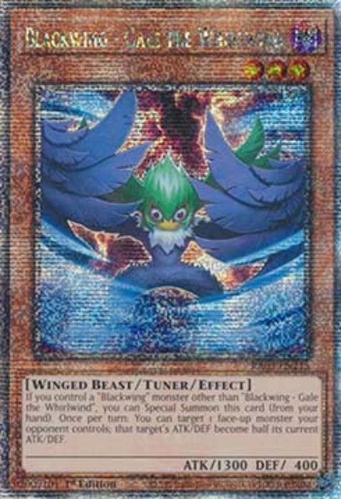 Blackwing - Gale the Whirlwind (V.2) RA03-EN215 Quarter Century Secret Rare Englisch