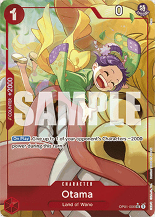Otama (OP01-006) (V.4) PRB01 Alternate Art Englisch