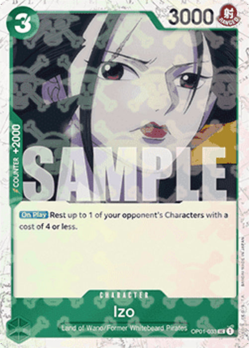 Izo (OP01-033) (V.2) PRB01 Uncommon Englisch