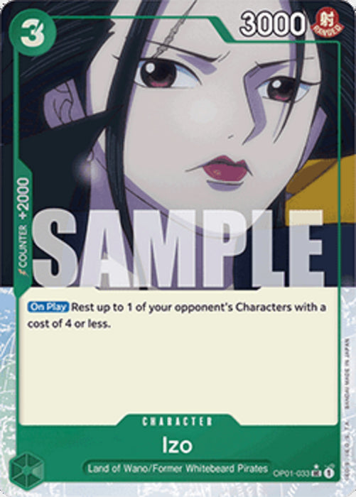 Izo (OP01-033) (V.3) PRB01 Uncommon Englisch