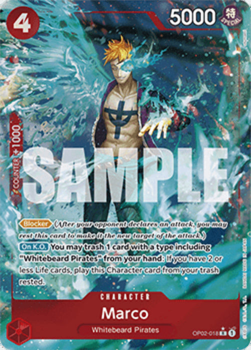Marco (OP02-018) (V.3) PRB01 Rare Englisch