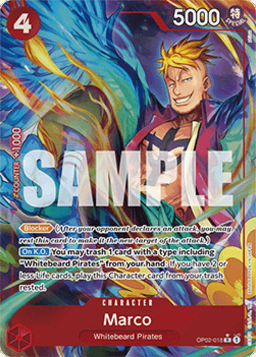 Marco (OP02-018) (V.3) PRB01 Alternate Art Englisch