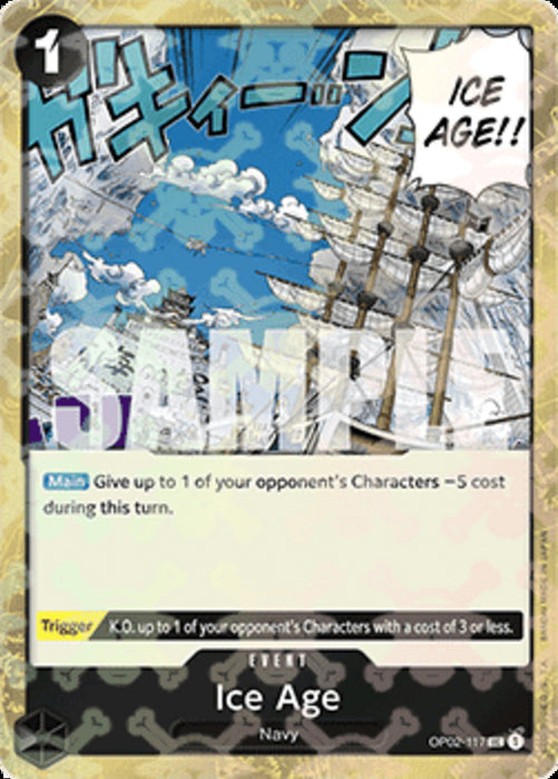 Ice Age (OP02-117) (V.1) PRB01 Uncommon Englisch