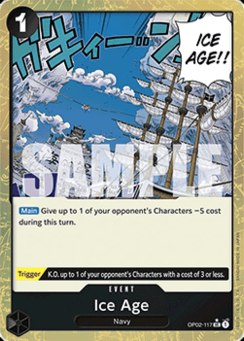 Ice Age (OP02-117) (V.2) PRB01 Uncommon Englisch