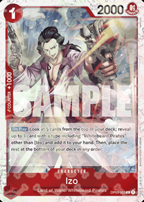 Izo (OP03-003) (V.2) PRB01 Rare Englisch