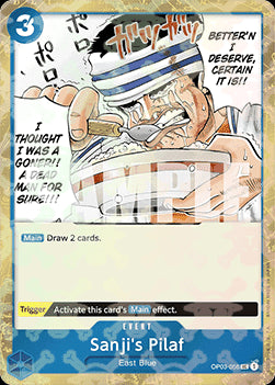 Sanji's Pilaf (OP03-056) (V.2) PRB01 Uncommon Englisch