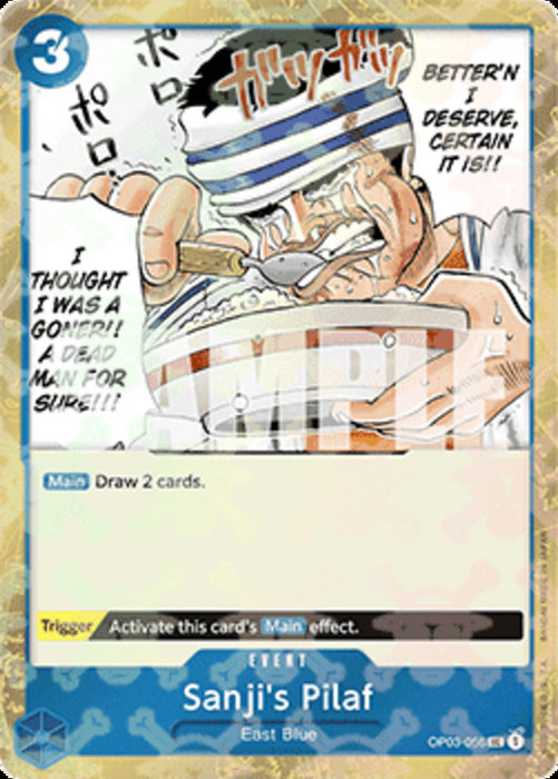Sanji's Pilaf (OP03-056) (V.2) PRB01 Uncommon Englisch