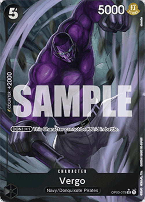 Vergo (OP03-079) (V.3) PRB01 Uncommon Englisch