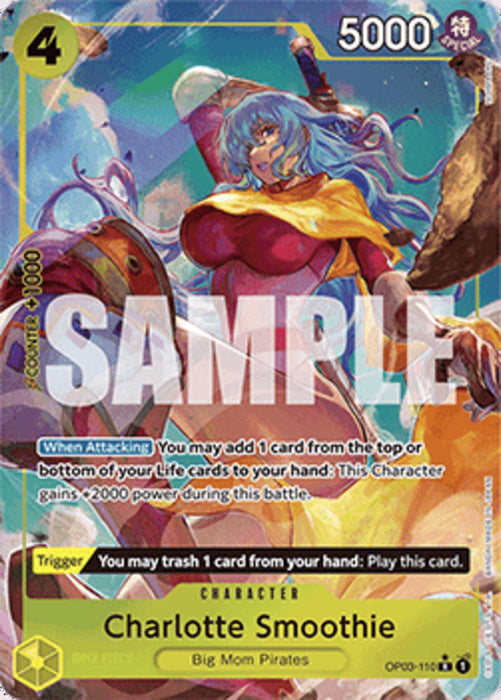 Charlotte Smoothie (OP03-110) (V.3) PRB01 Rare Englisch