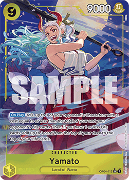 Yamato (OP04-112) (V.2) PRB01 Alternate Art Englisch